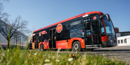 Ein E-Bus der Stadtwerke Konstanz